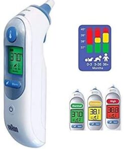 Braun Thermoscan 7 IRT6520 Thermometer + Bonus 40 ThermoScan Lens Filters
