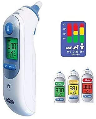 Braun Thermoscan 7 IRT6520 Thermometer + Bonus 40 ThermoScan Lens Filters