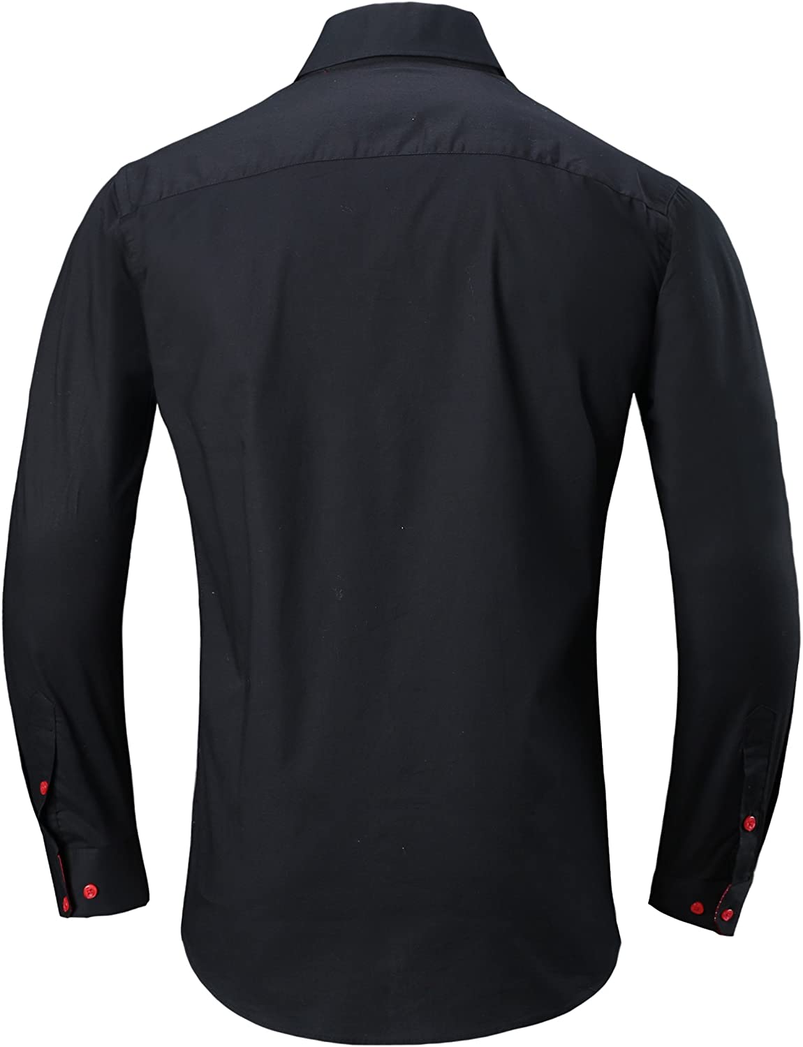Alex Vando Mens Dress Shirts Regular Fit Long Sleeve Men Shirt – Omazing